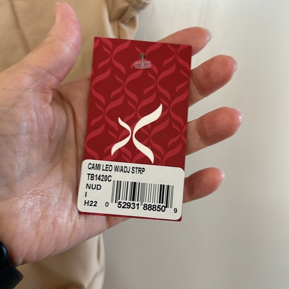 Capezio Girls I/CH nude camisole dance ballet bodysuit convert straps TN1420C - Picture 3 of 4